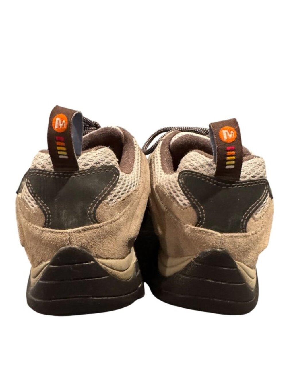 Merrell Moab Waterproof Hiking Shoes Women’s 10.5 Vibram Trail Hiking Shoes EUC - Picture 4 of 7